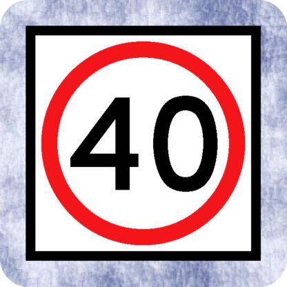 speed limit 40