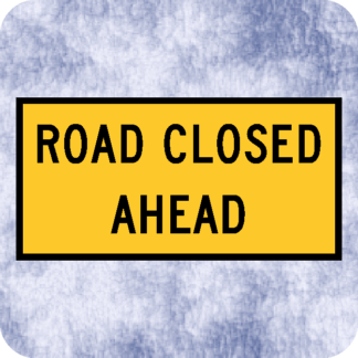 road closed ahead