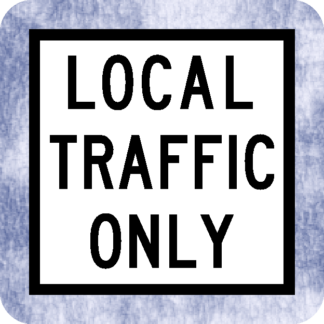 local traffic only