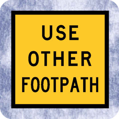 use other footpath