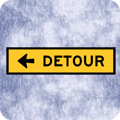arrow detour