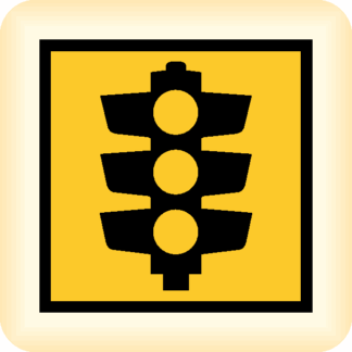 Traffic Lights Symbol - Temporary Traffic Sign