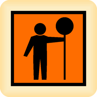 Speed controller - Temporary Traffic Sign