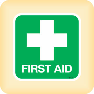 Sticker - First Aid