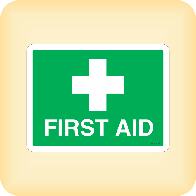 Sign – First Aid. – Klein Signs