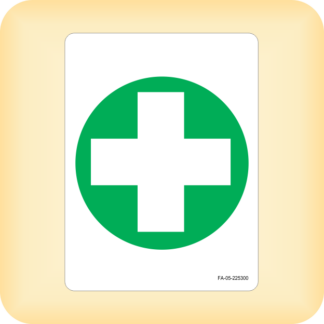 Sticker - Fist Aid Symbol