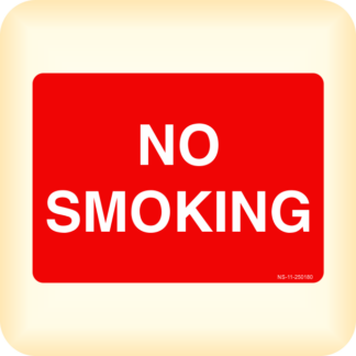 Sign - No Smoking.
