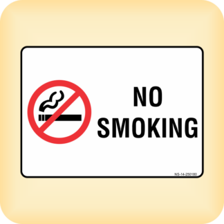Sign - No Smoking.