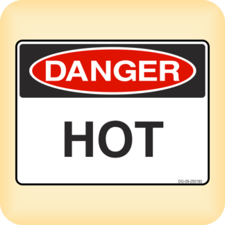 Sign - Danger - Hot.