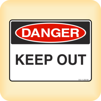 Sign - Danger - Keep Out.