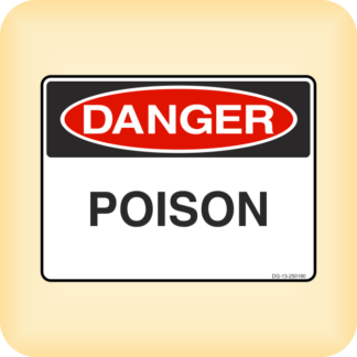 Sign - Danger - Poison.