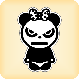 Panda - 116 x 171mm (4.6" x 6.7")