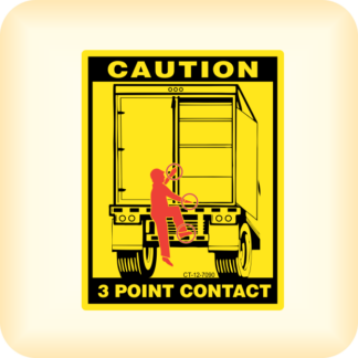 Caution - 3 Point Contact