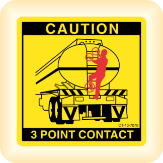 Caution - 3 Point Contact - Tanker.