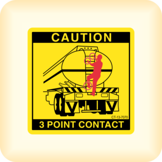 Caution - 3 Point Contact - Tanker.