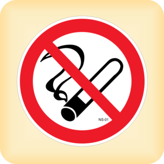 Sticker - No Smoking.