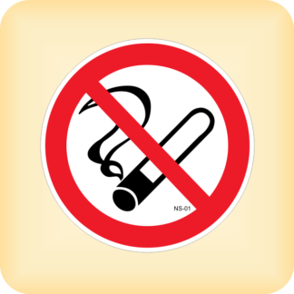 Sticker - No Smoking.