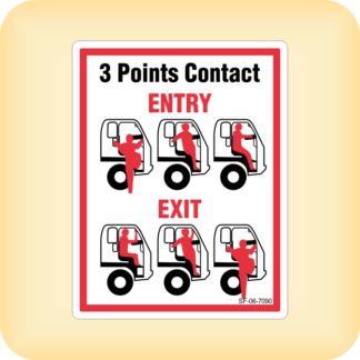 3 Point Contact. Entry. Exit.
