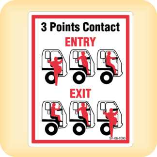 3 Point Contact. Entry. Exit.
