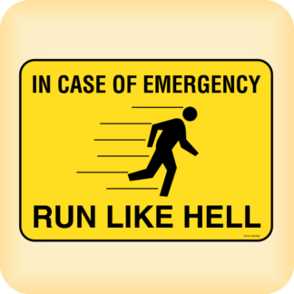 Sticker - In case of emergency