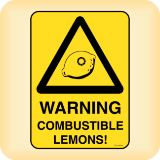 Sticker - Combustible lemons